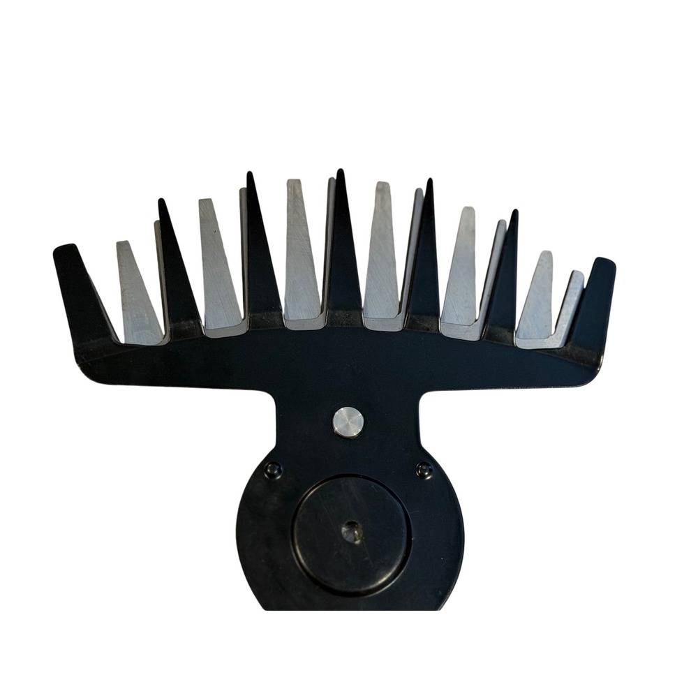 Replacement Grass Shear Blade Attachment Black Silver Metal Garden Tool Part - Picture 1 of 3